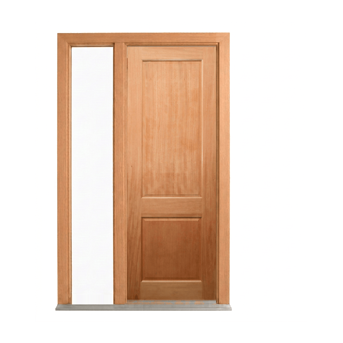 Two-Panel Timber Door 2040mm – Supplied & Installed