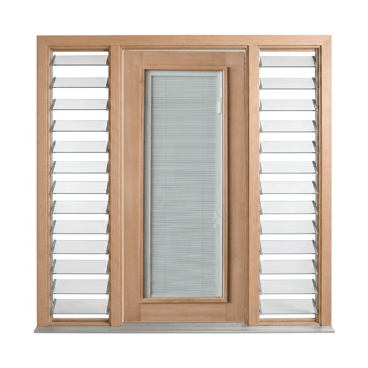 Venetian Full Glass Entry Door – GD-FL 2040mm – Pre-Hung