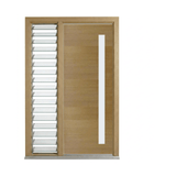 Vertical 1 Lite Glass Door – GD-1V – WS Wide Style 2340mm – Supplied & Installed