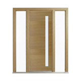 Vertical 1 Lite Glass Door – GD-1V – WS Wide Style 2340mm – Supplied & Installed