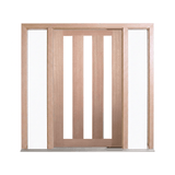 Vertical 3 Lite Glass Door – GD-3V – WS Wide Style 2340mm – Pre-Hung