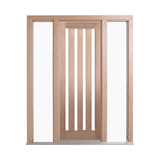 Vertical 4 Lite Glass Door – GD-4V 2040 & 2340mm – Pre-Hung