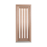 Vertical 4 Lite Glass Door – GD-4V 2040 & 2340mm – Pre-Hung