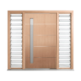 Vertical Glass Door – GD-1VL 2040mm – Pre-Hung