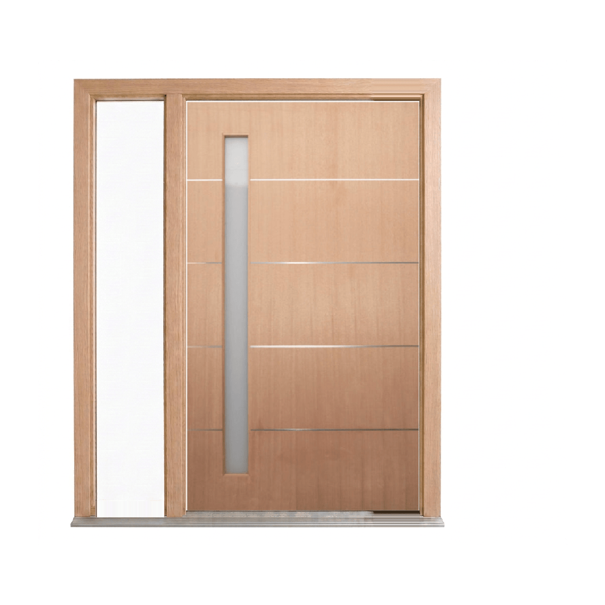 Vertical Glass Door – GD-1VL 2040mm – Pre-Hung