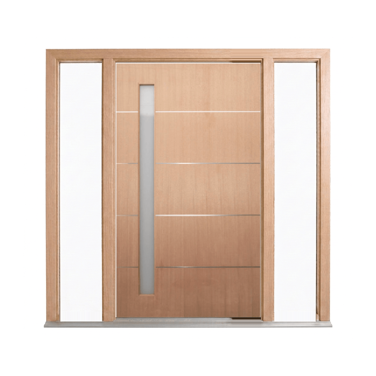 Vertical Glass Door – GD-1VL 2040mm – Pre-Hung