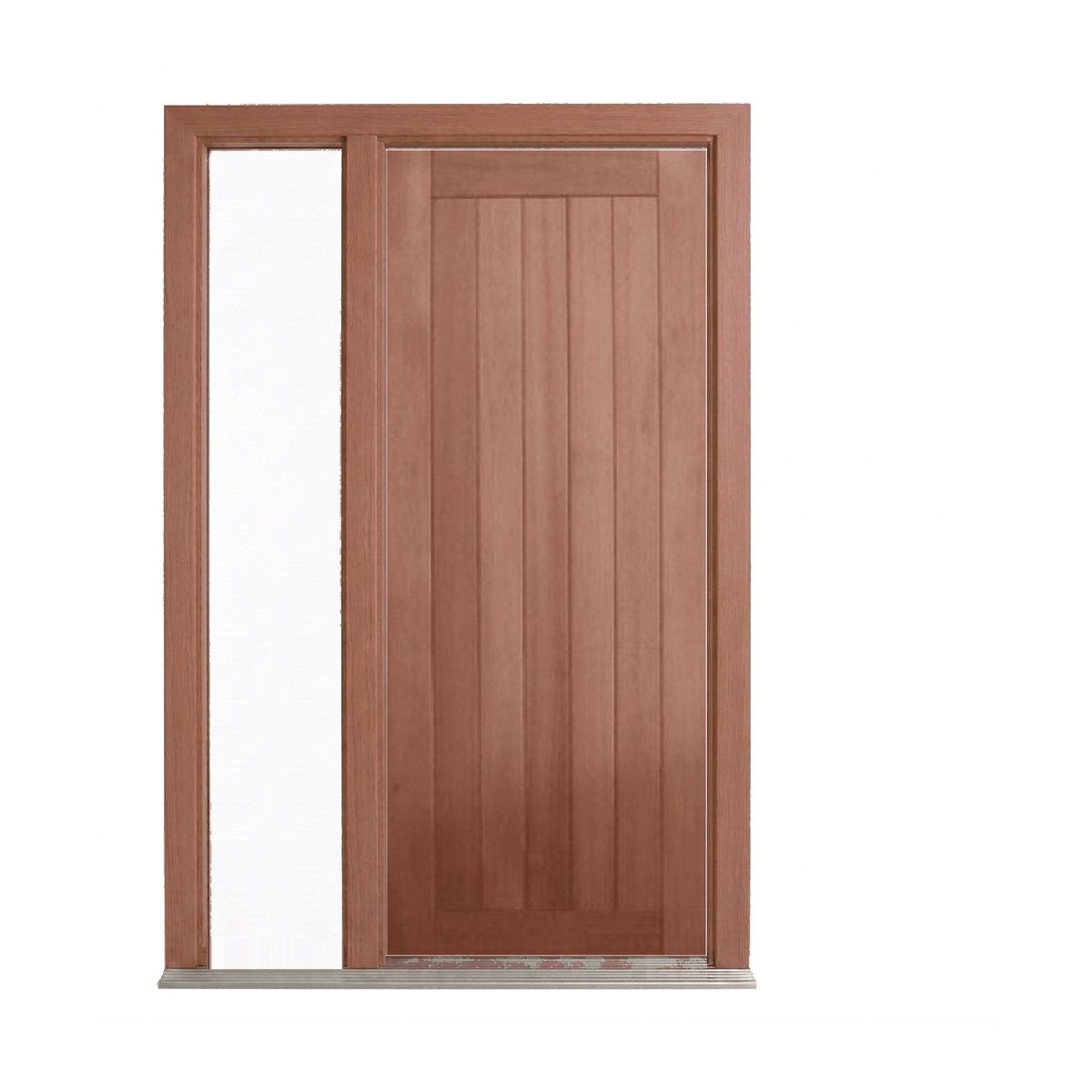 Vertical Plank Timber Entrance Door – SP-5V – WS Wide Style 2040 & 2340mm – Pre-Hung