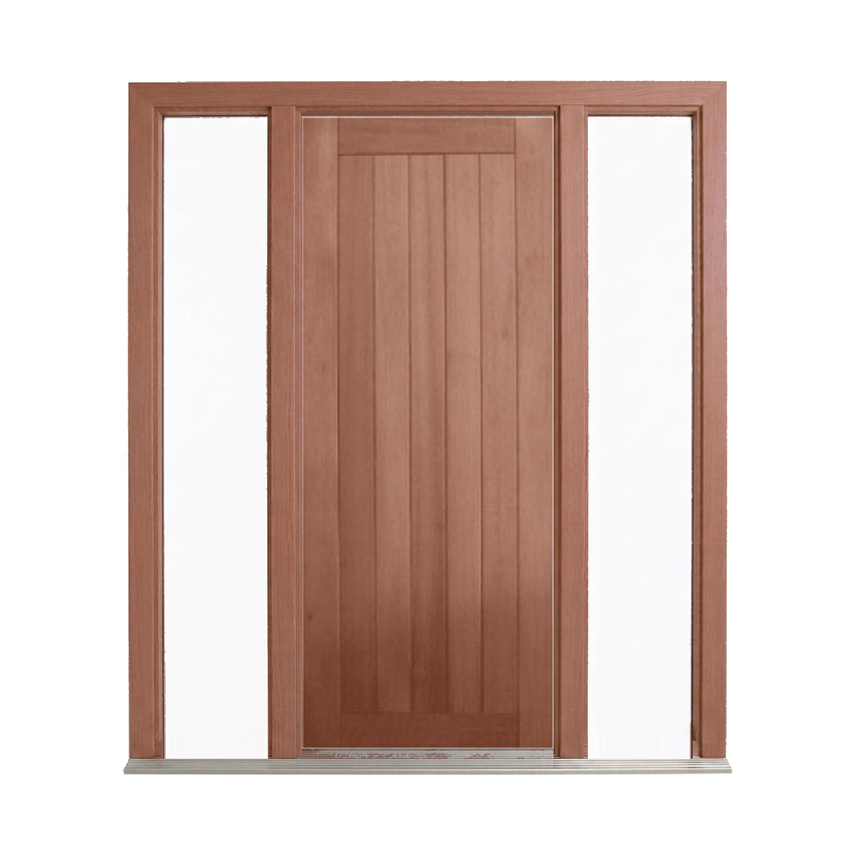 Vertical Plank Timber Entrance Door – SP-5V – WS Wide Style 2040 & 2340mm – Pre-Hung