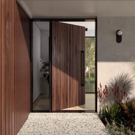 VV50- Timber Batten Door 25 - Just Doors QLD
