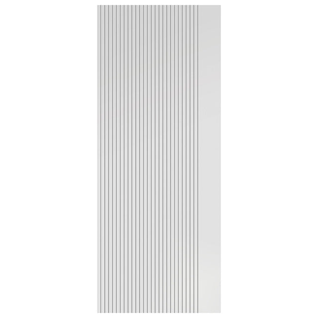 VV51 Smooth- 25mm Batten with stile- Pre Hung - Just Doors QLD