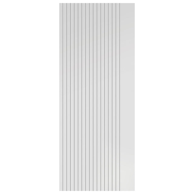 VV53 Smooth- 40mm Batten with stile- Pre Hung - Just Doors QLD