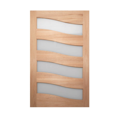 Wave 1200 x 2040 x 40mm Large Door & Frame Package - Just Doors QLD