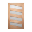 Wave Solid Core Timber Door - Just Doors QLD