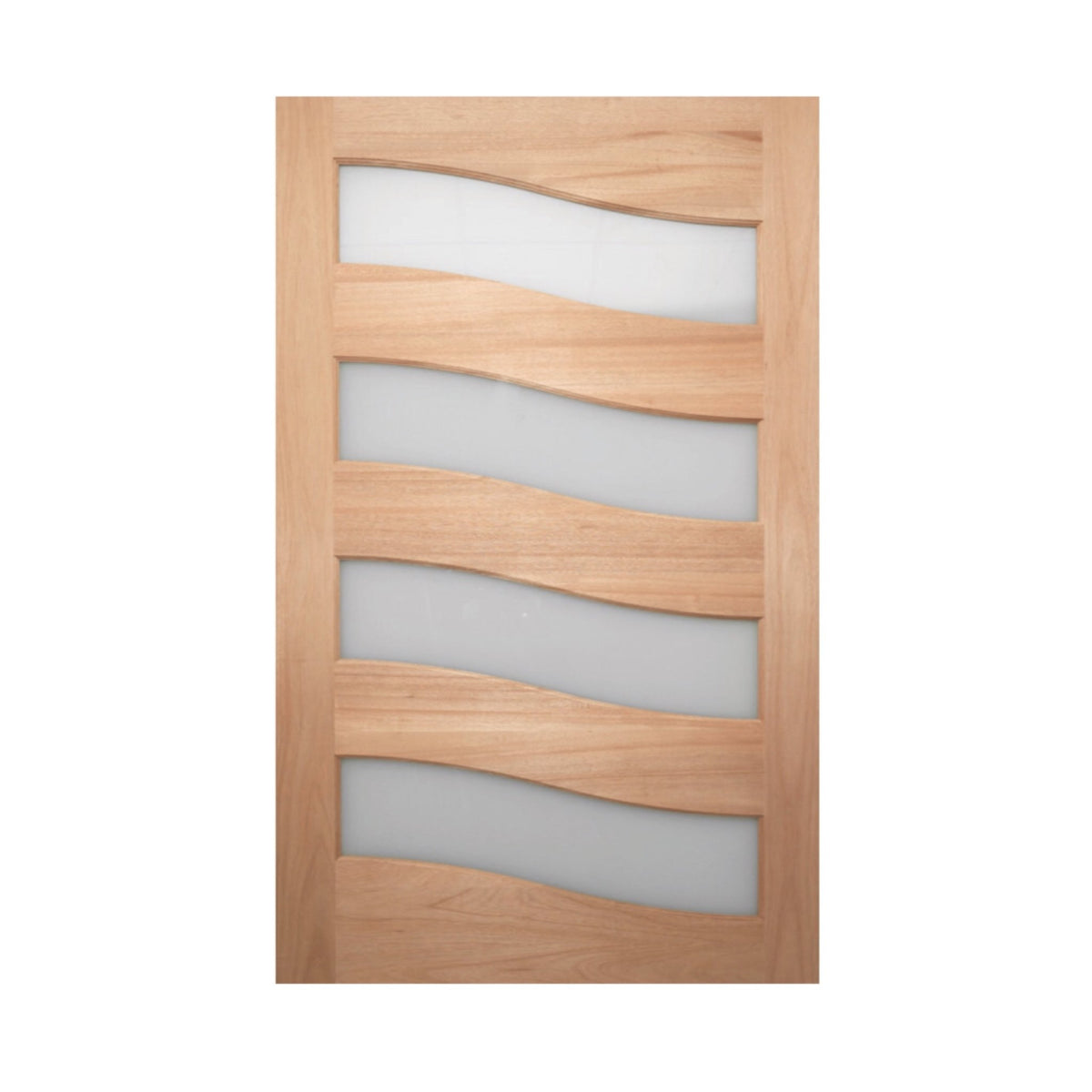 Wave Solid Core Timber Door - Just Doors QLD