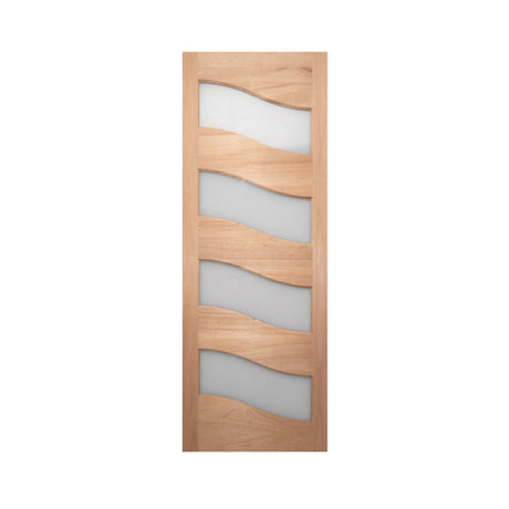 Wave Solid Core Timber Door - Just Doors QLD