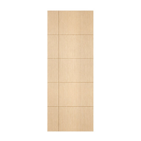 White Oak EXADECO 2S Entrance Door - Just Doors QLD