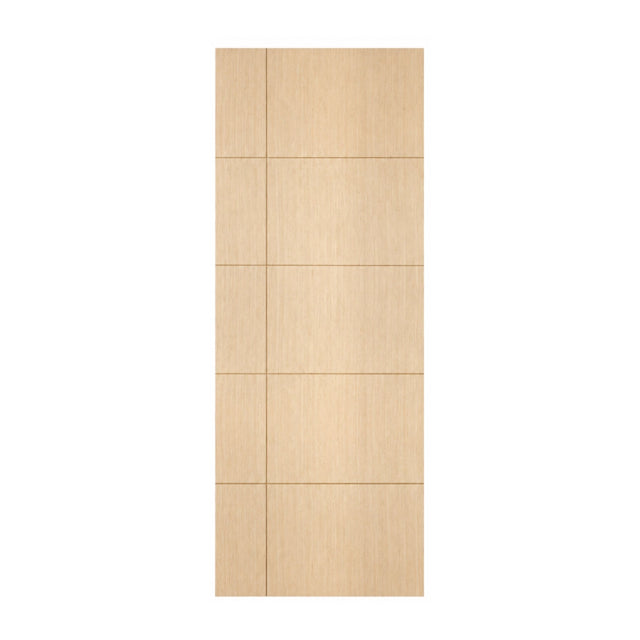 White Oak EXADECO 2S Entrance Door - Just Doors QLD