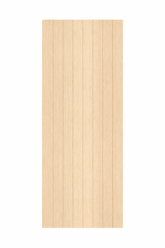 White Oak EXADECO 4S Entrance Door - Just Doors QLD