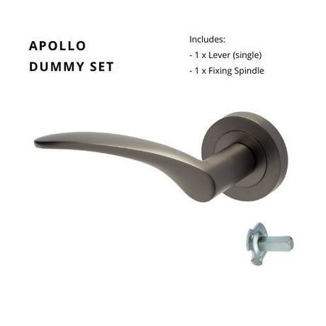 Zanda Apollo - Graphite Nickel - Just Doors QLD