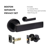 Zanda Boston - Matt Black - Just Doors QLD