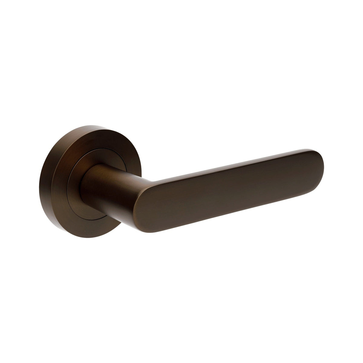 Zanda Duke - Ember Bronze Door Handles - Just Doors QLD