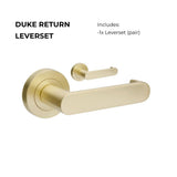 Zanda Duke Return Door Handles - Just Doors QLD