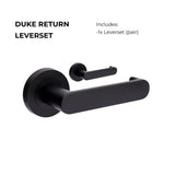 Zanda Duke Return Door Handles - Just Doors QLD