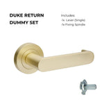 Zanda Duke Return Door Handles - Just Doors QLD