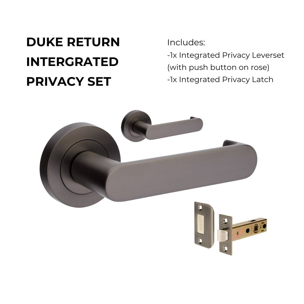 Zanda Duke Return Door Handles - Just Doors QLD