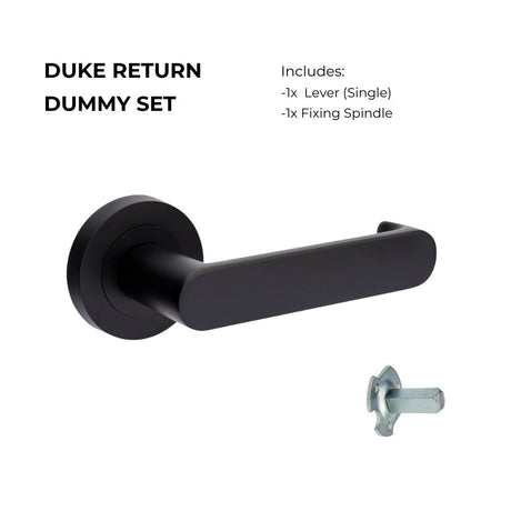 Zanda Duke Return Door Handles - Just Doors QLD