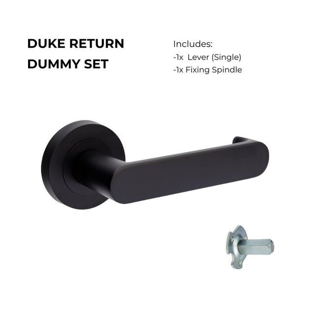 Zanda Duke Return Door Handles - Just Doors QLD