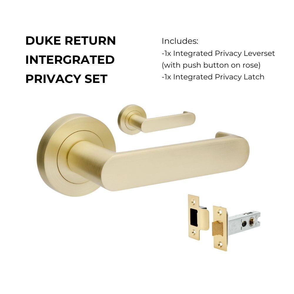 Zanda Duke Return Door Handles - Just Doors QLD