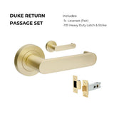 Zanda Duke Return Door Handles - Just Doors QLD