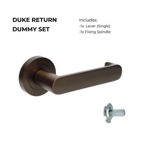 Zanda Duke Return Door Handles - Just Doors QLD