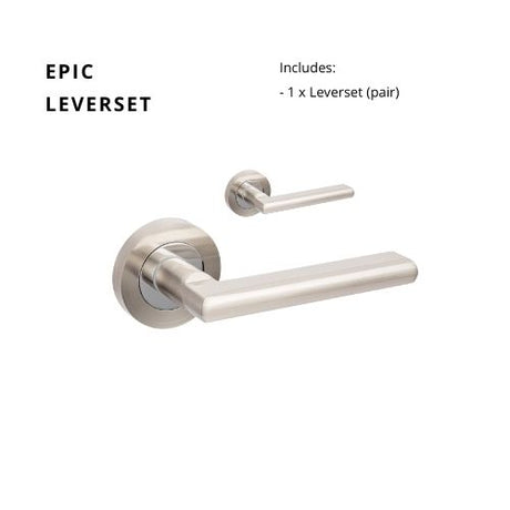 Zanda Epic Door Handles - Colour Sample - Just Doors QLD