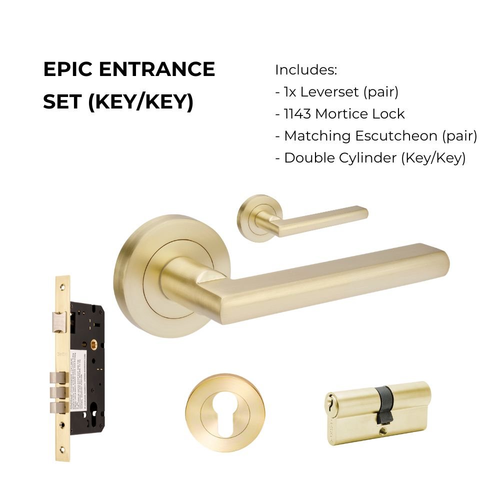 Zanda Epic Door Handles - Colour Sample - Just Doors QLD