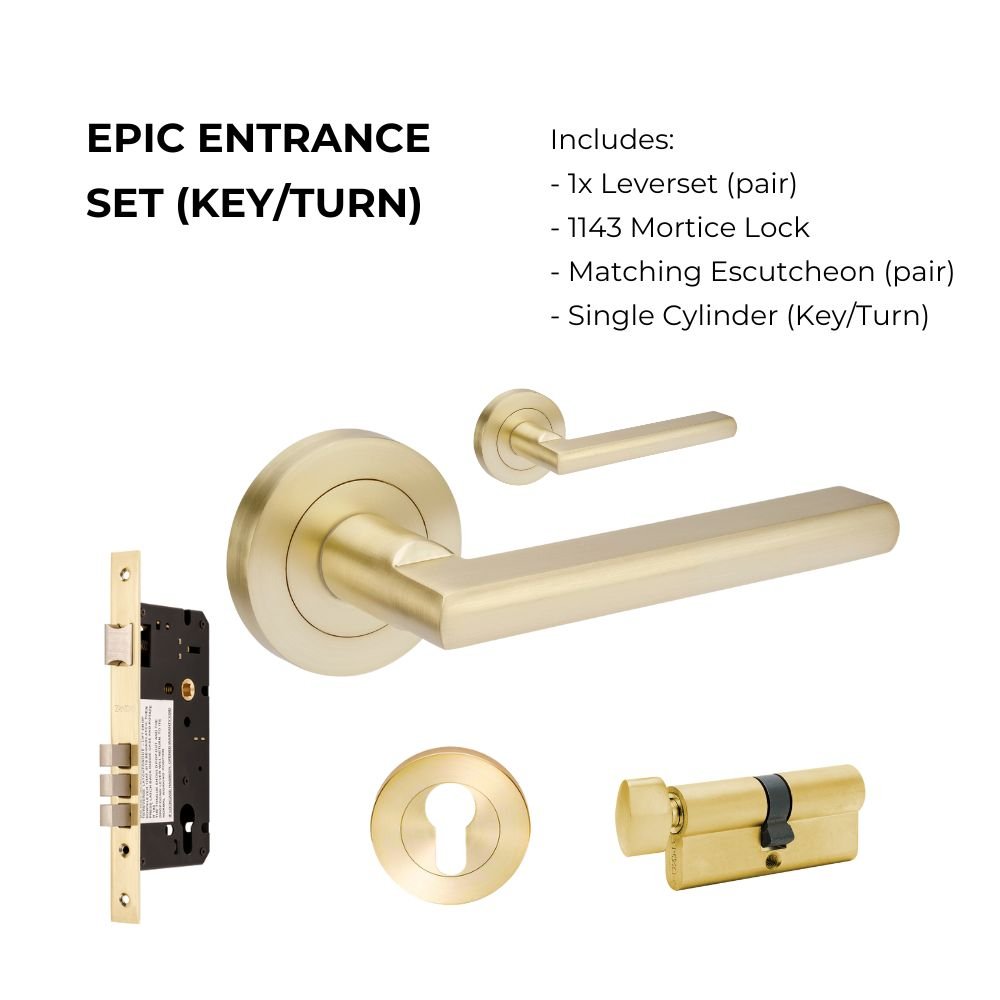 Zanda Epic Door Handles - Colour Sample - Just Doors QLD