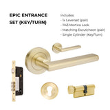 Zanda Epic Door Handles - Colour Sample - Just Doors QLD