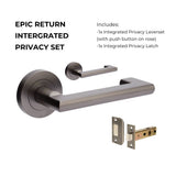 Zanda Epic Return Door Handles - Just Doors QLD