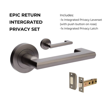 Zanda Epic Return Door Handles - Just Doors QLD