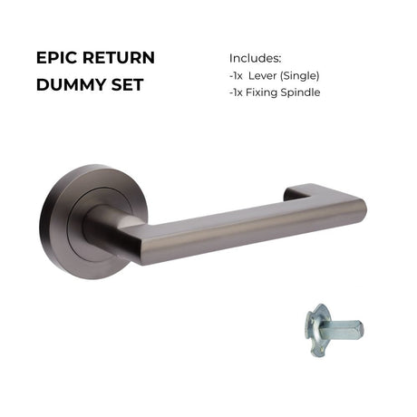 Zanda Epic Return Door Handles - Just Doors QLD