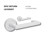 Zanda Epic Return Door Handles - Just Doors QLD