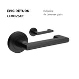 Zanda Epic Return Door Handles - Just Doors QLD