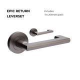 Zanda Epic Return Door Handles - Just Doors QLD