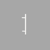 Zanda Omega Offset Pull Handle - Just Doors QLD