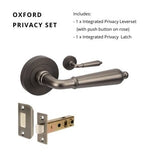 Zanda Oxford - Graphite Nickel - Just Doors QLD