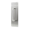 Zanda Pull Handle on Plate - Just Doors QLD