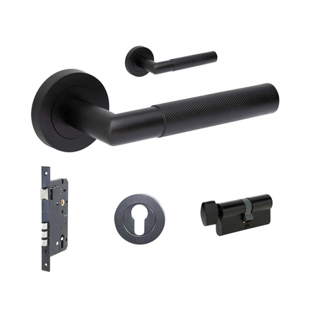 Zanda Vertex Door Handles - Just Doors QLD
