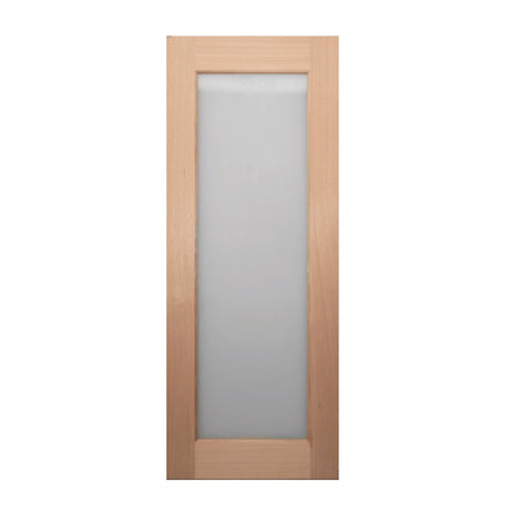 1 Lite 40mm Timber Door Options - Just Doors QLD