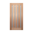 4L Vertical 1000/1100 x 2040 Pre hung - Just Doors QLD